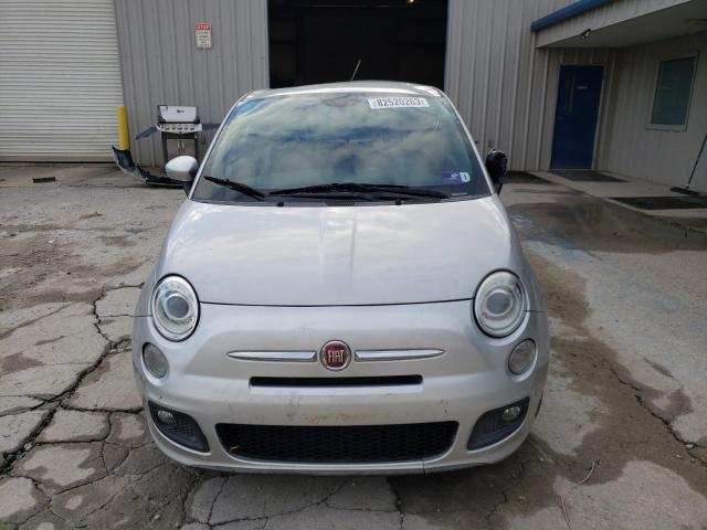 3C3CFFBR3DT585647 - 2013 FIAT 500 SPORT SILVER photo 5