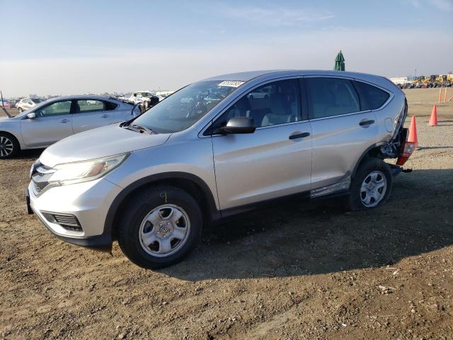 3CZRM3H38FG713917 - 2015 HONDA CR-V LX SILVER photo 1