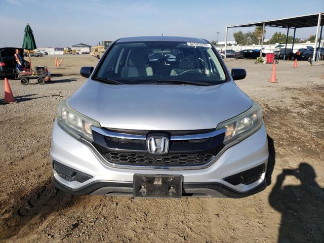 3CZRM3H38FG713917 - 2015 HONDA CR-V LX SILVER photo 5