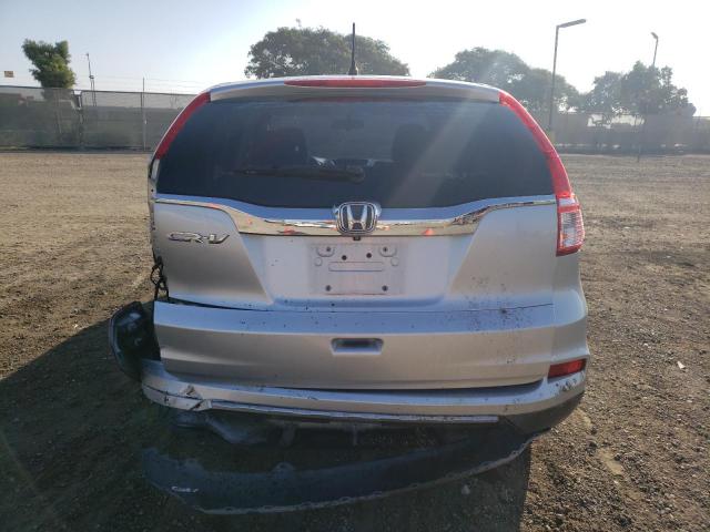 3CZRM3H38FG713917 - 2015 HONDA CR-V LX SILVER photo 6