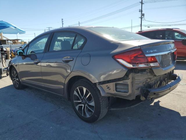 19XFB2F82FE298953 - 2015 HONDA CIVIC EX ნაცრისფერი ფოტო 2