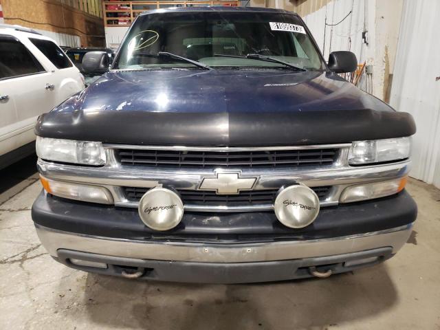 1GNEK13T4YJ146894 - 2000 CHEVROLET TAHOE K1500 BLUE photo 5