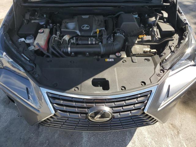 JTJGARBZ0M2194418 - 2021 LEXUS NX 300 BASE SILVER photo 12