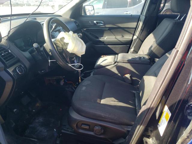 1FM5K8AR3JGC18143 - 2018 FORD EXPLORER POLICE INTERCEPTOR أزرق صورة 7