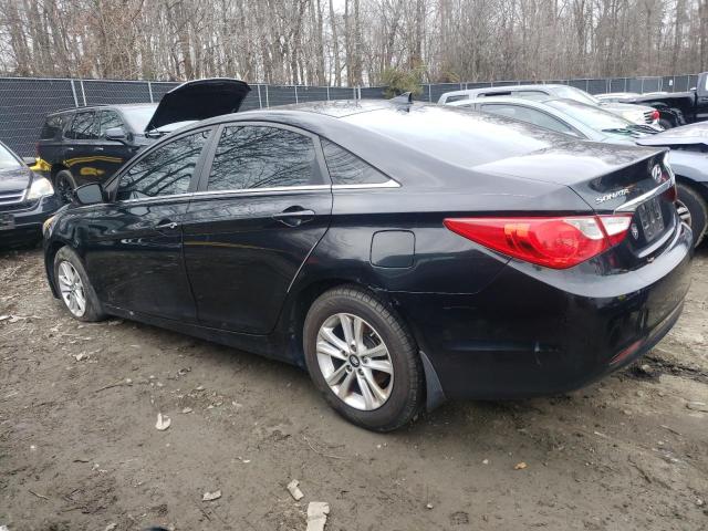 5NPEB4AC2DH791883 - 2013 HYUNDAI SONATA GLS BLACK photo 2