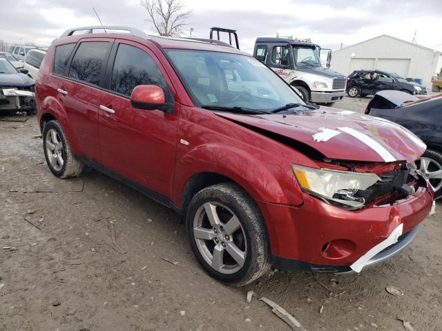 JA4MS41X58Z008515 - 2008 MITSUBISHI OUTLANDER XLS RED photo 4