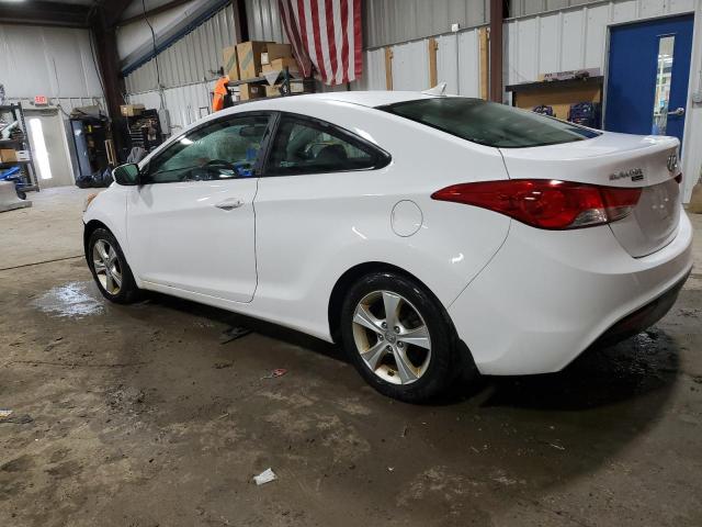 KMHDH6AE1DU022493 - 2013 HYUNDAI ELANTRA CO GS WHITE photo 2