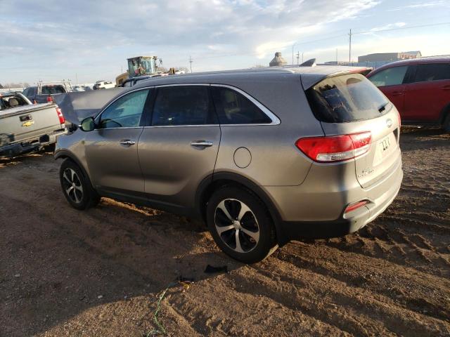 5XYPHDA16HG279546 - 2017 KIA SORENTO EX GRAY photo 2