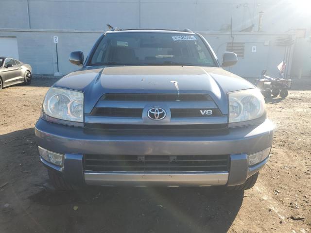 JTEBT14R748013345 - 2004 TOYOTA 4RUNNER SR5 BLUE photo 5