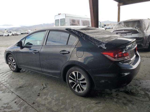 19XFB2F83DE260564 - 2013 HONDA CIVIC EX BLACK photo 2