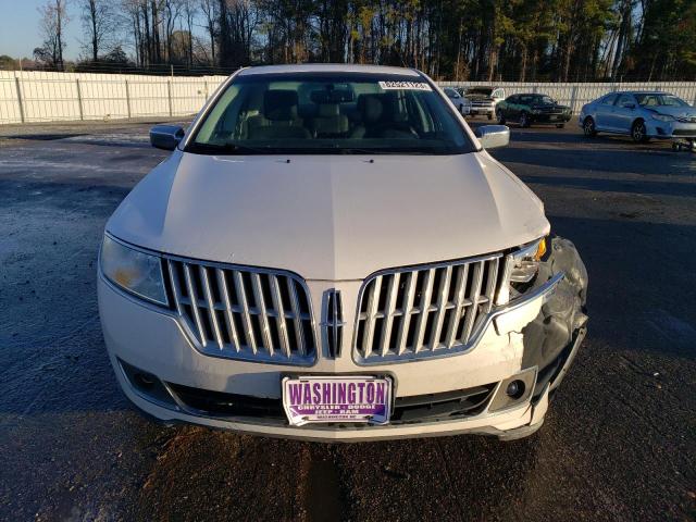 3LNHL2GC7CR834112 - 2012 LINCOLN MKZ WHITE photo 5