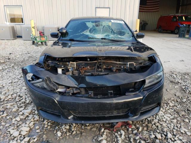 2C3CDXKT6KH514908 - 2019 DODGE CHARGER POLICE BLACK photo 5