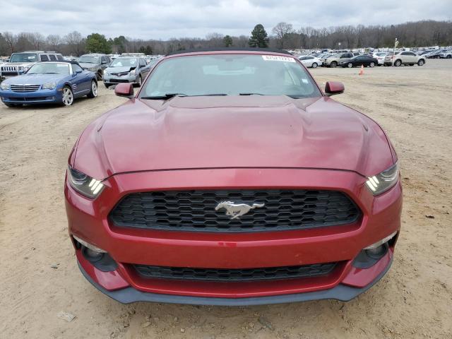 1FATP8UH1H5322173 - 2017 FORD MUSTANG RED photo 5