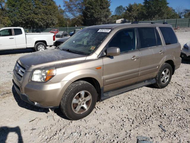 2007 HONDA PILOT EXL, 