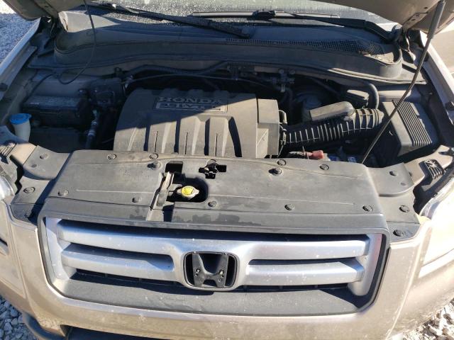 5FNYF28757B005561 - 2007 HONDA PILOT EXL CREAM photo 12