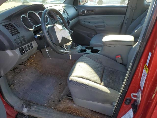 5TEUX42N99Z656403 - 2009 TOYOTA TACOMA ACCESS CAB Қызыл фото 7