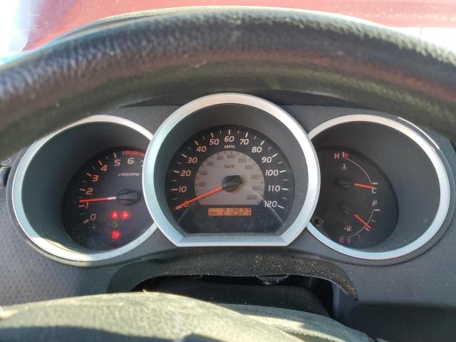 5TEUX42N99Z656403 - 2009 TOYOTA TACOMA ACCESS CAB Қызыл фото 9