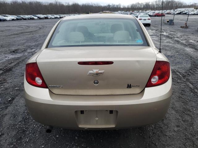 1G1AK52F257608932 - 2005 CHEVROLET COBALT TAN photo 6