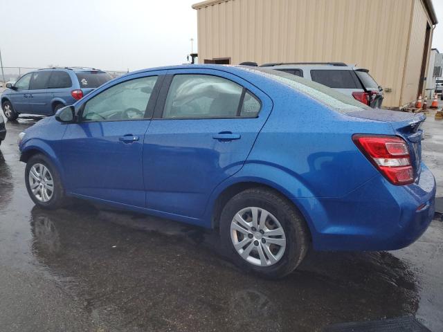 1G1JB5SH4H4168560 - 2017 CHEVROLET SONIC LS BLUE photo 2