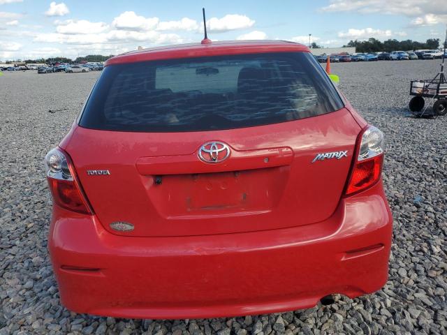 2T1KU40E69C028081 - 2009 TOYOTA COROLLA MA RED photo 6