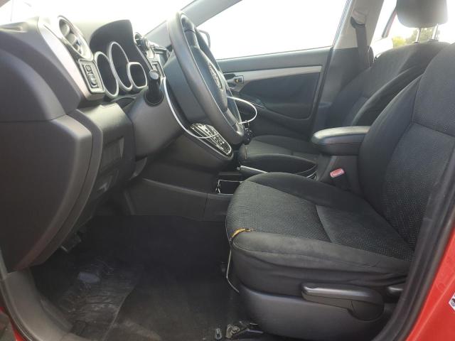 2T1KU40E69C028081 - 2009 TOYOTA COROLLA MA RED photo 7