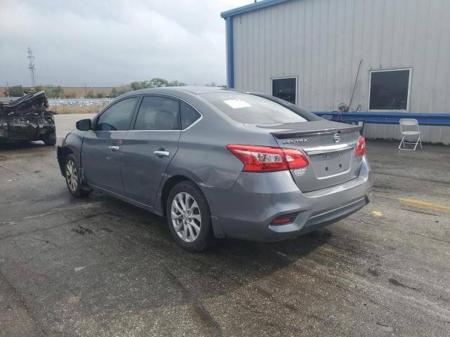 3N1AB7AP4KY352139 - 2019 NISSAN SENTRA S GRAY photo 2