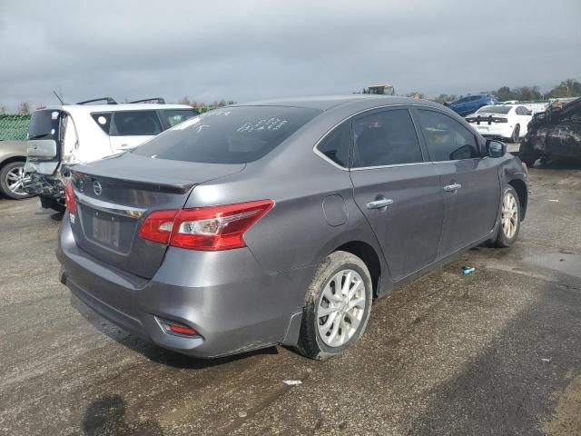 3N1AB7AP4KY352139 - 2019 NISSAN SENTRA S GRAY photo 3