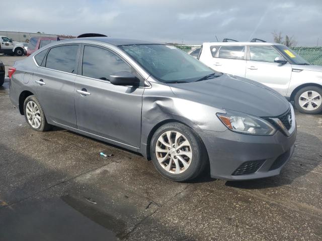 3N1AB7AP4KY352139 - 2019 NISSAN SENTRA S GRAY photo 4