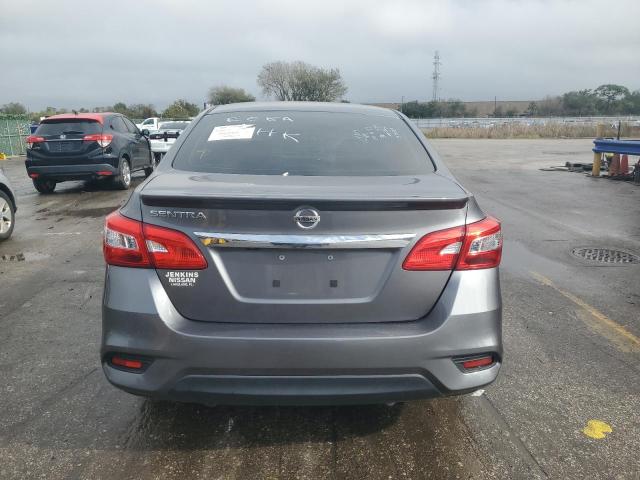 3N1AB7AP4KY352139 - 2019 NISSAN SENTRA S GRAY photo 6