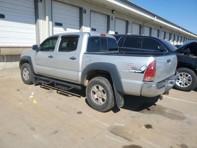 5TELU42N48Z492741 - 2008 TOYOTA TACOMA DOUBLE CAB SILVER photo 2