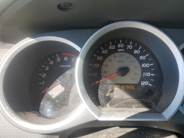 5TELU42N48Z492741 - 2008 TOYOTA TACOMA DOUBLE CAB SILVER photo 9