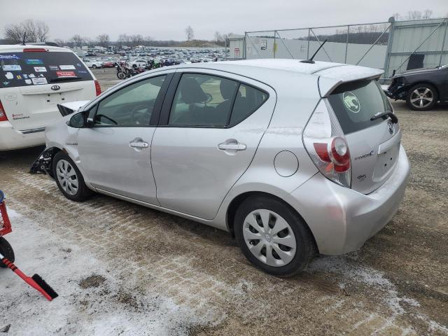 JTDKDTB32C1520849 - 2012 TOYOTA PRIUS C SILVER photo 2