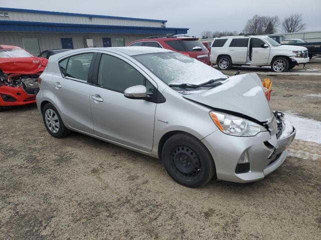 JTDKDTB32C1520849 - 2012 TOYOTA PRIUS C SILVER photo 4