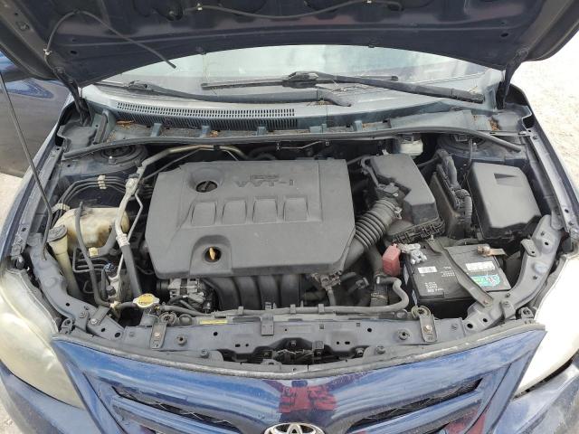 2T1BU4EE2BC723866 - 2011 TOYOTA COROLLA BASE أزرق صورة 11