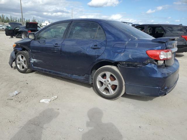 2T1BU4EE2BC723866 - 2011 TOYOTA COROLLA BASE أزرق صورة 2