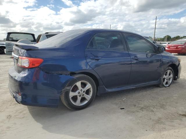 2T1BU4EE2BC723866 - 2011 TOYOTA COROLLA BASE أزرق صورة 3