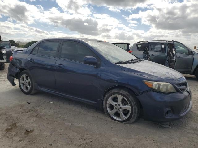 2T1BU4EE2BC723866 - 2011 TOYOTA COROLLA BASE أزرق صورة 4
