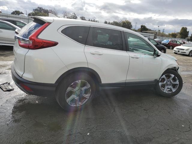 2HKRW1H59JH508337 - 2018 HONDA CR-V EX WHITE photo 3