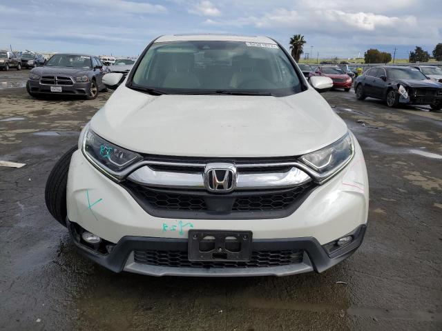 2HKRW1H59JH508337 - 2018 HONDA CR-V EX WHITE photo 5