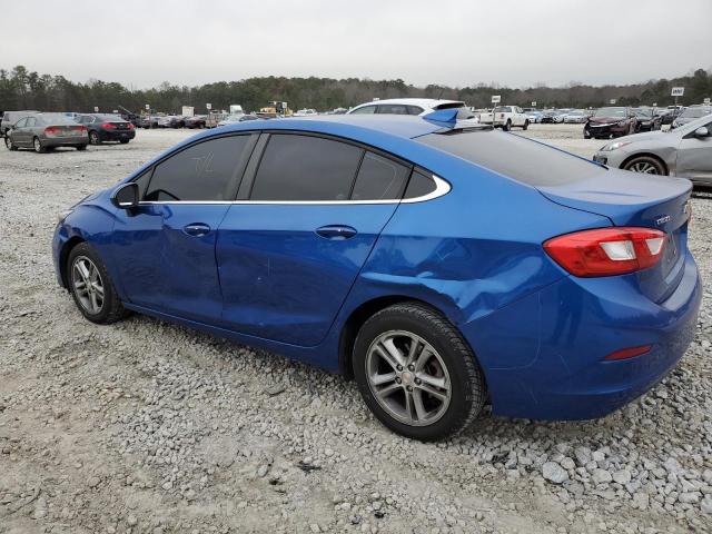 3G1BE5SM1HS544477 - 2017 CHEVROLET CRUZE LT BLUE photo 2