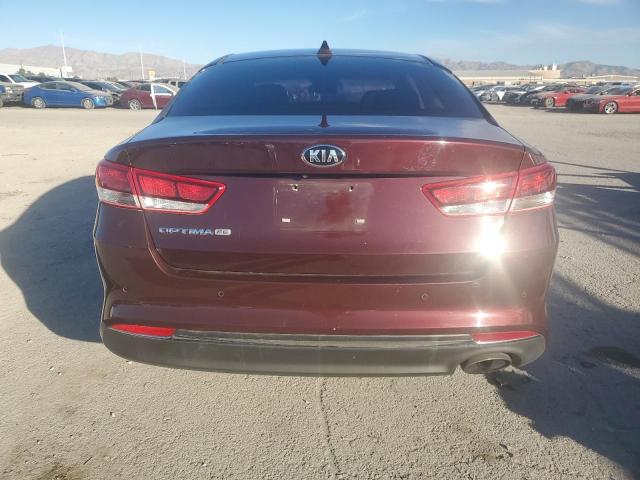 5XXGT4L36JG228202 - 2018 KIA OPTIMA LX BURGUNDY photo 6