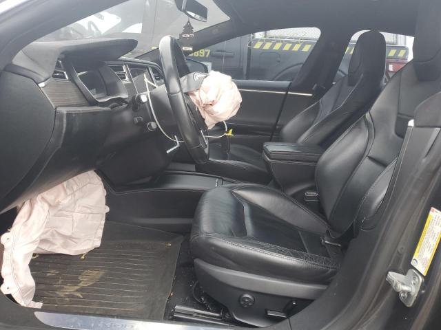5YJSA1E23GF156891 - 2016 TESLA MODEL S رمادي صورة 7