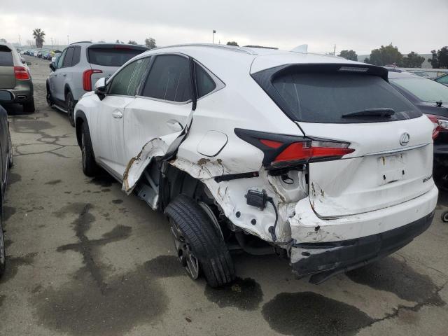 JTJBARBZ6F2021449 - 2015 LEXUS NX 200T WHITE photo 2