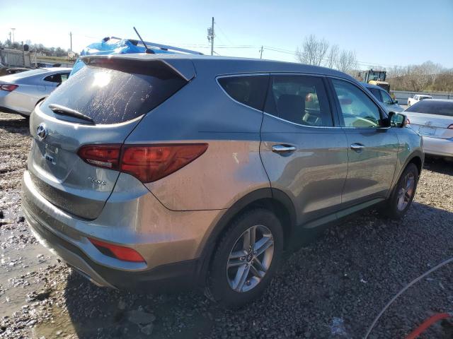 5XYZT3LB5JG512359 - 2018 HYUNDAI SANTA FE S GRAY photo 3