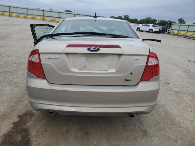 3FAHP0HG9AR173944 - 2010 FORD FUSION SE SILVER photo 6