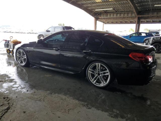 WBA6D4C54GD977428 - 2016 BMW 650 I GRAN COUPE BLACK photo 2