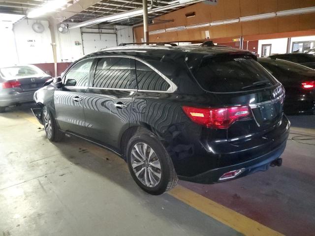 5FRYD4H44FB023330 - 2015 ACURA MDX TECHNOLOGY BLACK photo 2