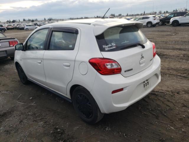 ML32A3HJ7HH005068 - 2017 MITSUBISHI MIRAGE ES WHITE photo 2