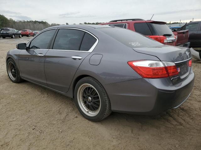 1HGCR2F81EA151783 - 2014 HONDA ACCORD EXL GRAY photo 2