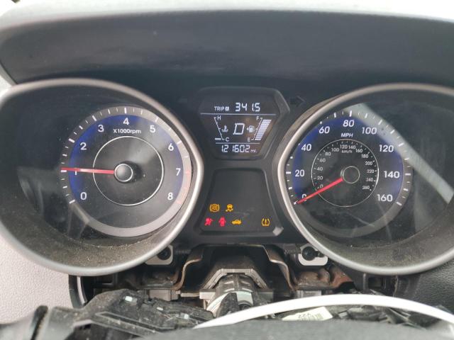 KMHDH4AEXFU346386 - 2015 HYUNDAI ELANTRA SE BLUE photo 9